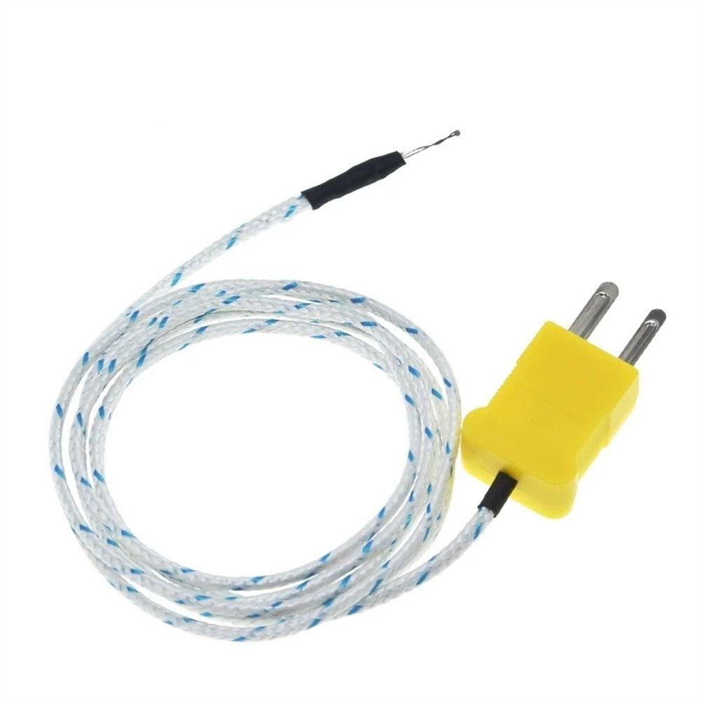 Test Sensor Suhu Agustina Panjang 1m Kawat Tester line -20~500C Thermocouple Sensor