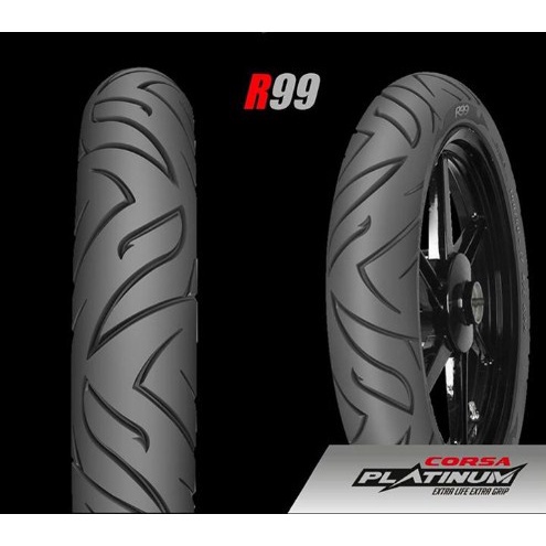 Ban Motor Merk Corsa Tubeless Tipe R99 Ukuran 120/70 Ring 14 Ban Motor Tubless