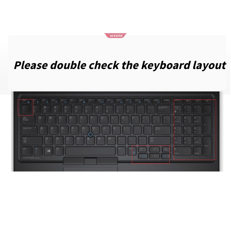 Skin Pelindung Penutup Keyboard Untuk Dell Precision M7720, M7520, M5520, M7710 3580 3530film Keyboard Notebook 15.6-inch Film Pelindung Film Komputer Mute Silicone [ZXL]