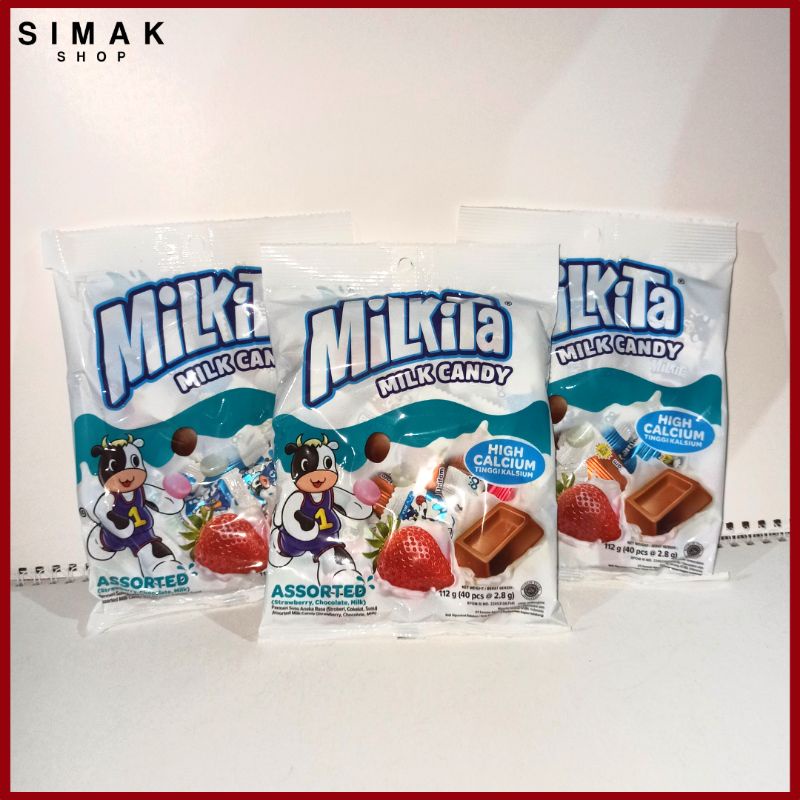 

Milkita Assorted Milk Candy Permen @40pcs | SIMAK SHOP