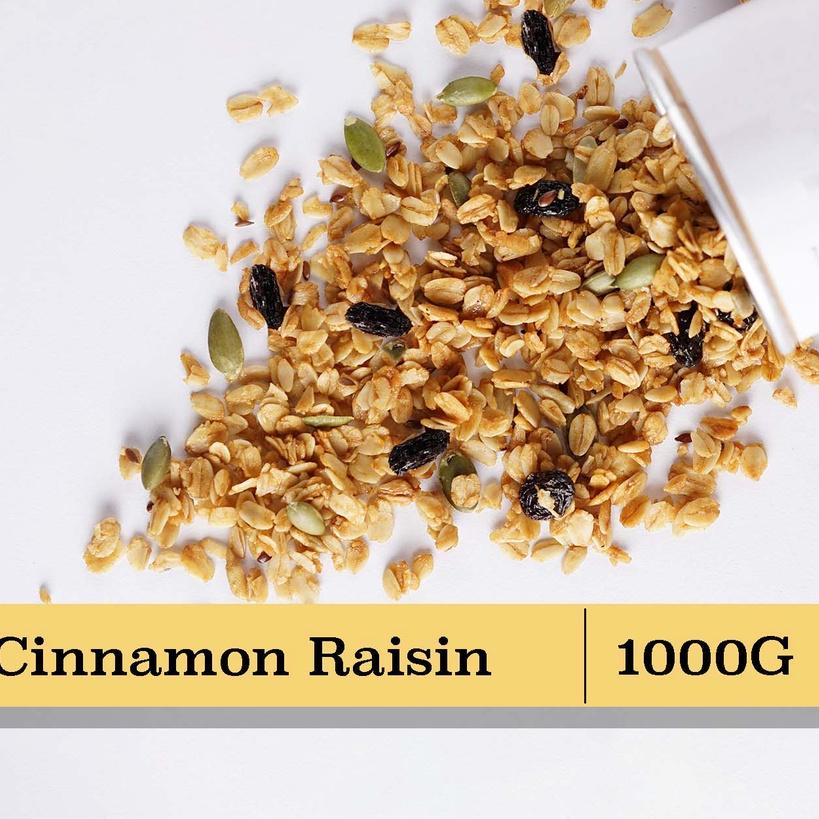 

❈ Granola Addict - Cinnamon Raisin 1000G (1KG) ❊