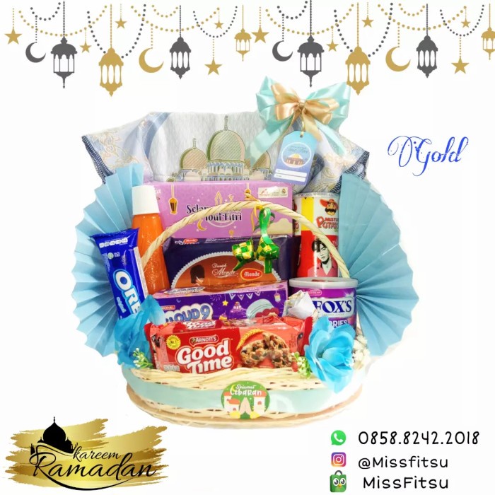 

READY Parcel lebaran idul fitri snack sirup dan sajadah - SILVER