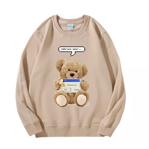 iseven p SWEATER EMBRACE YOUR TEDDY BEAR