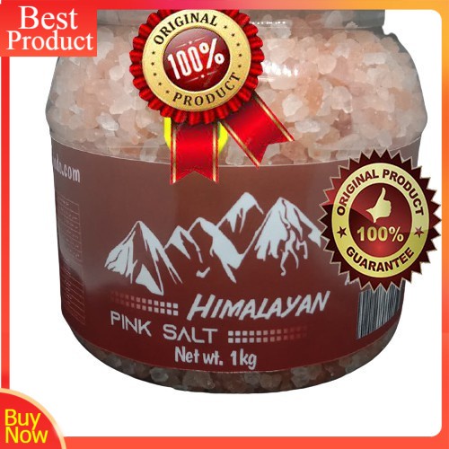 

Garam Himalaya 1 kg Premium Salt Original Product of Pakistan Kasar