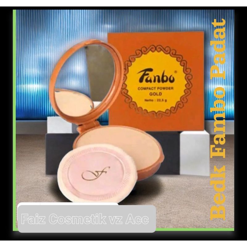 FAMBO Compact Powder Gold/ Bedak Padat Fambo