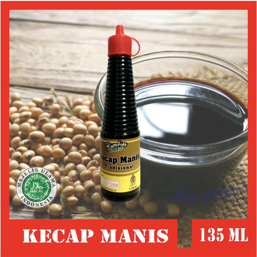 

Kecap Manis Tradisional Bumbies Condiment 135ml HALAL | sweet soy sauce | Kecap Botol Kecap Manis Botol Kecil