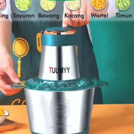 ✹ (TUUMYY) BLENDER STAINLESS MULTIFUNGSI {2L} TM-0810 ❇