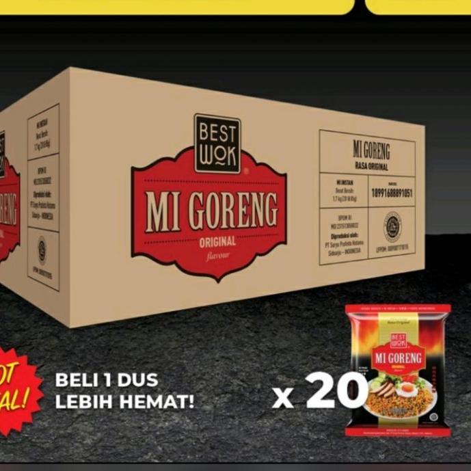 

◄ MIE VIRAL BEST WOK MI GORENG 1 DUS isi 20pcs BISA MIX (dicampur) ✤