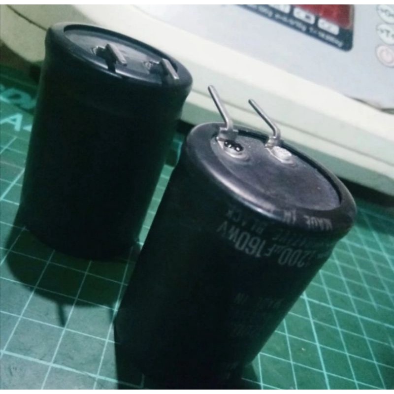 elko 2pcs elko 1200uf - 160V elko nichicon new