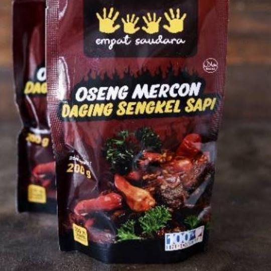 

❉ Oseng Mercon Sengkel Sapi 200gr (SANGAT PEDAS) ➳