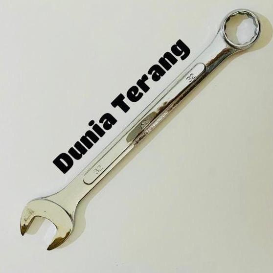 Kunci Ring Pas ATS 32 mm - Kunci Kombinasi 32mm - Combination Spanner