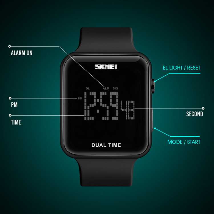 SKMEI Jam Tangan Digital Wanita Pria Anti Air Unik Dan Stylish