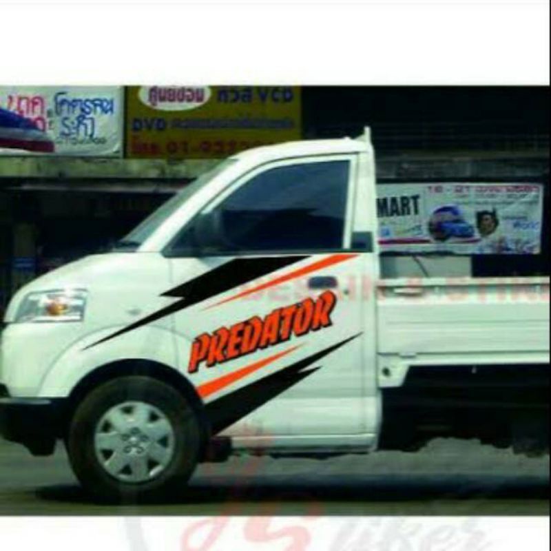 sticker pintu mobil sticker mobil grandmax pick up Suzuki dll