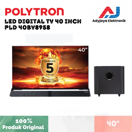 POLYTRON LED DIGITAL 40inc  PLD 40BV8958