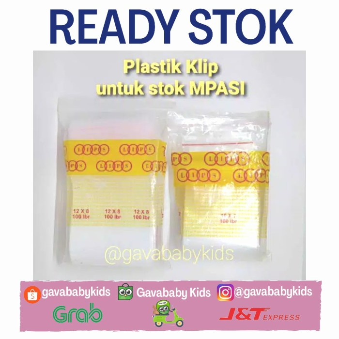 Murah Plastik Klip Untuk Stok Mpasi