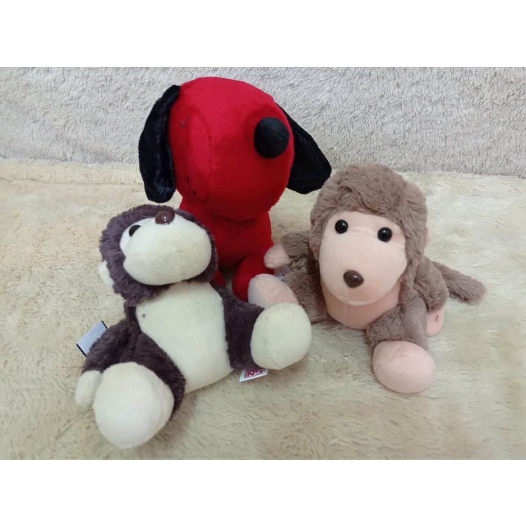 Dreamtoys96 Boneka Animal Monkey Snoopy Miniso