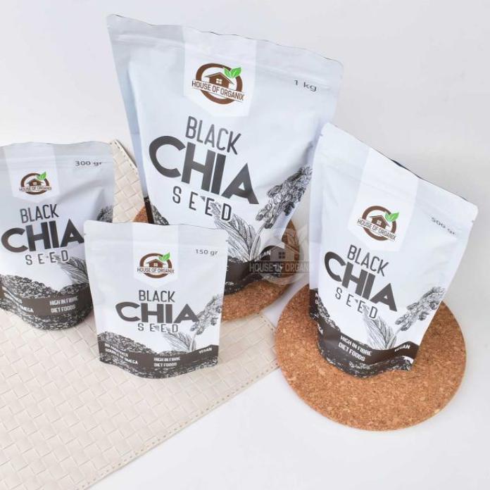 

♢ Organic Black Chia Seeds 300 Gr ♬