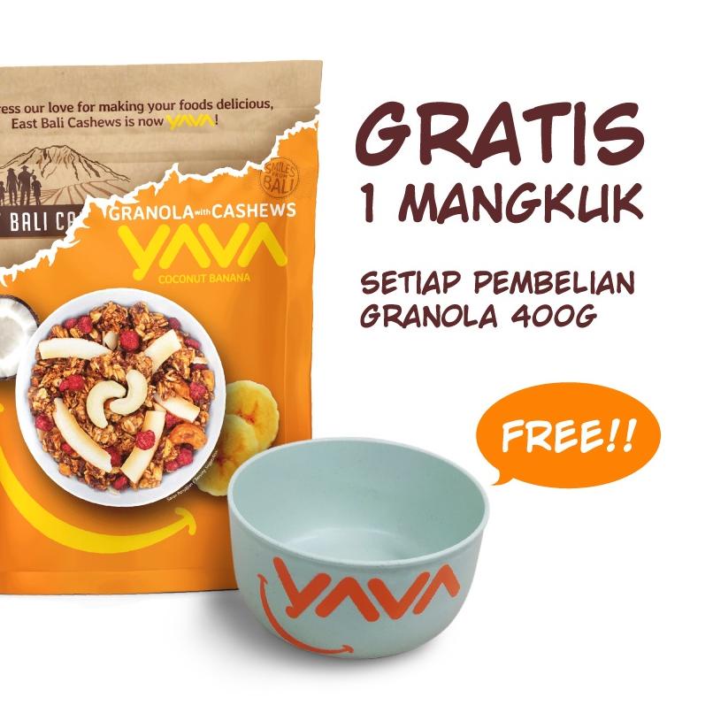 

♠ YAVA Granola Coconut Banana 400g ❉