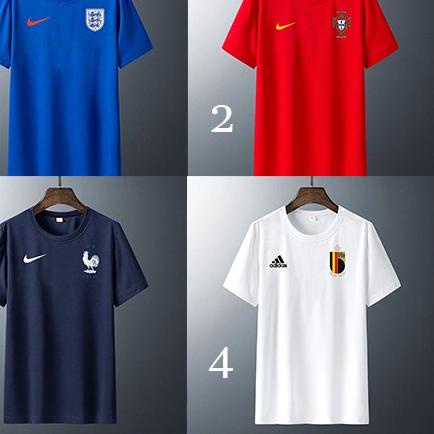 Original Kaos Baju Club Sepak Bola Euro Jersey Bola Size Jumbo S - 5XL 