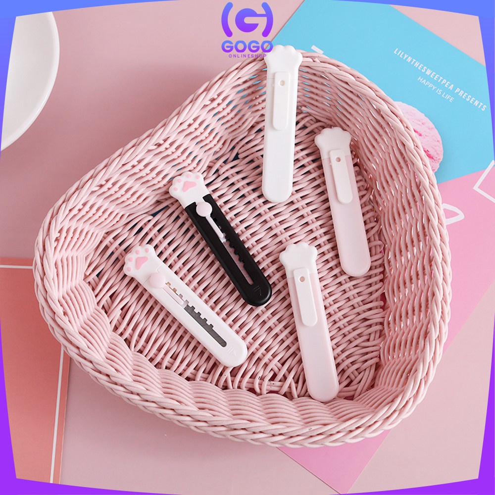 GOGO-C786 Cutter Mini Portable Pisau Pemotong Kertas Model Animal / Kater Mini Cutter Unboxing Paket / Silet Kecil Travelling
