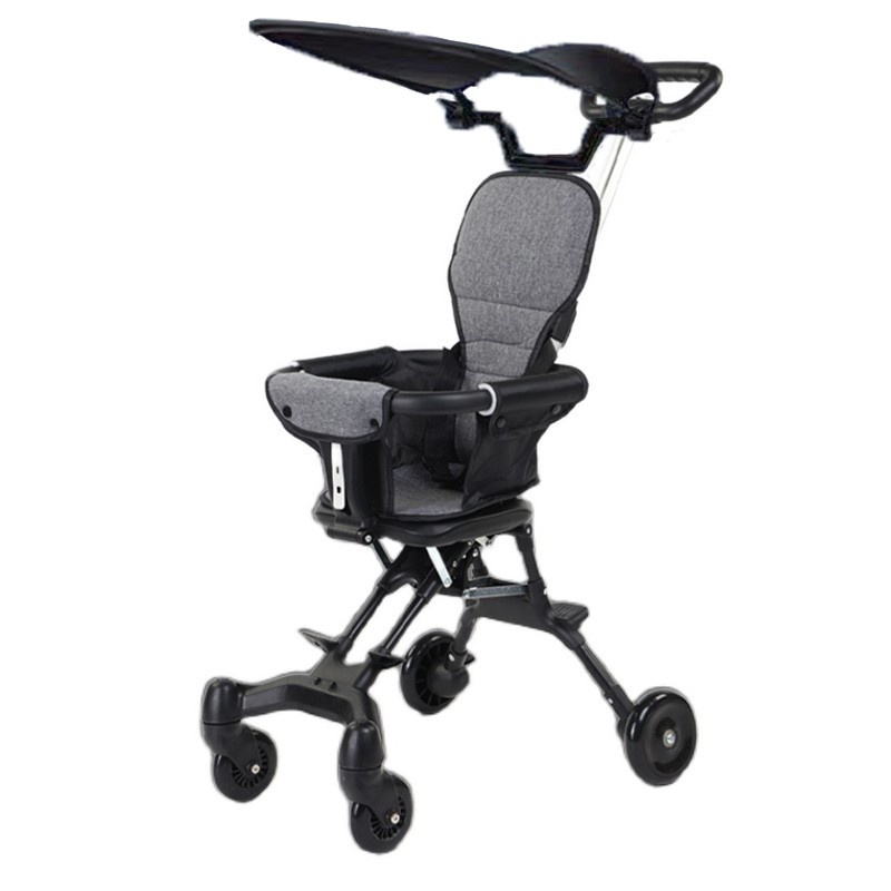FLYBB Magic Stroller Baby 2 Way Travel Lightweight Foldable-01stroller+alas+atap