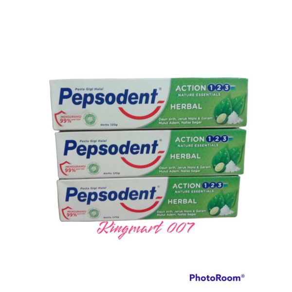 Pepsodent pasta gigi Herbal 120g