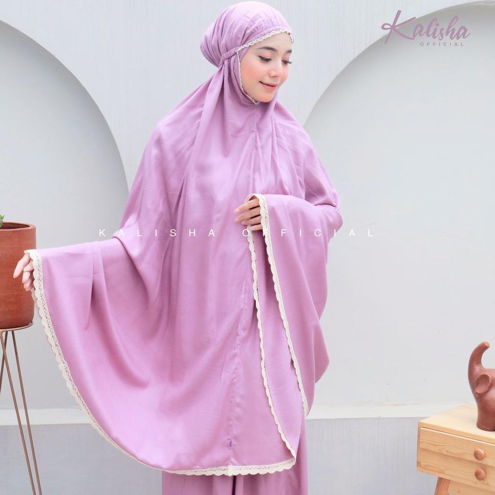 STOK TERBATAS Mukena Dewasa Arsy Katun Polos Rayon Bali Renda Premium Viscose Jumbo Halus Adem Muken