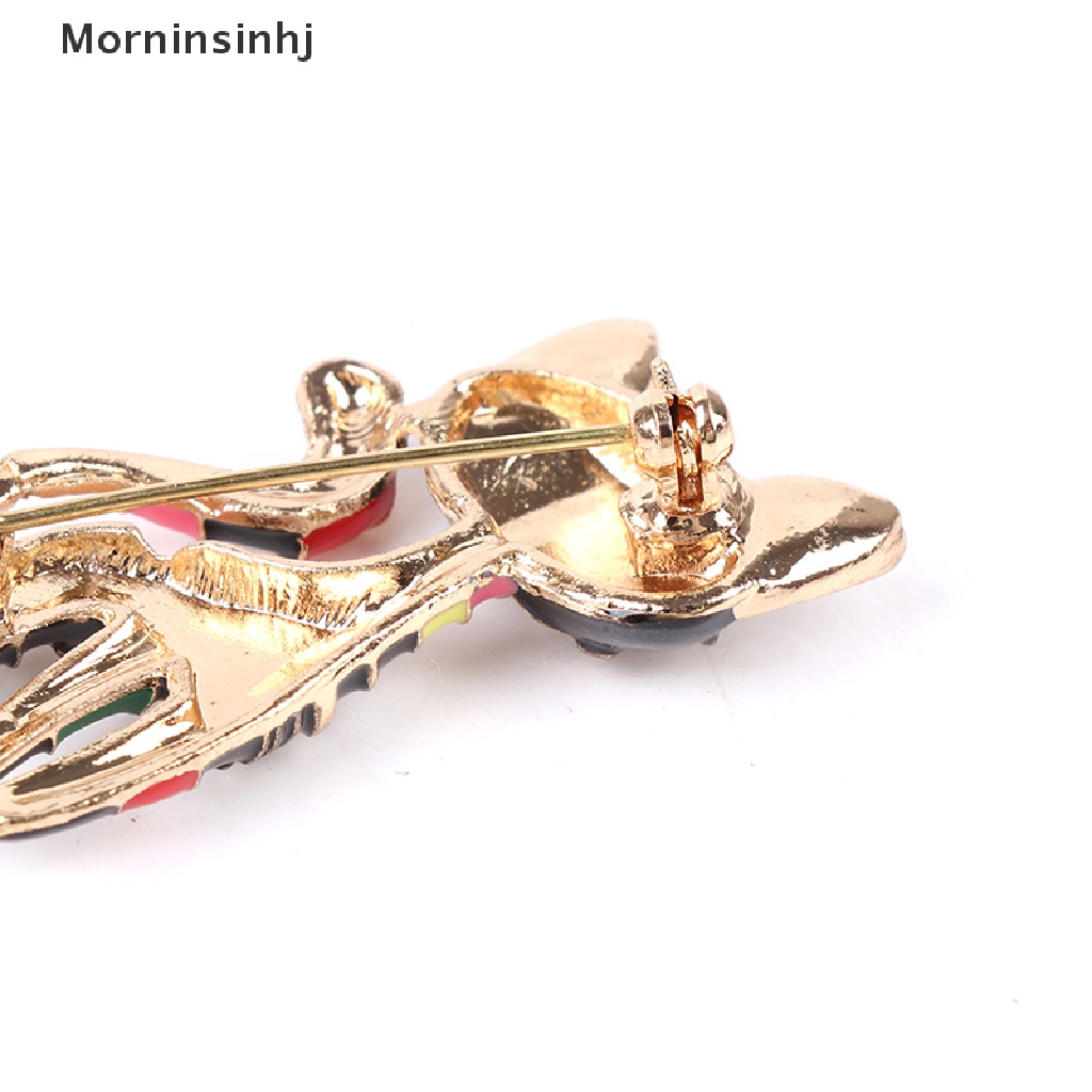 Mornin Bros Kucing Enamel Cat Lucu Unisex Wanita Pria Brooch Pin Perhiasan Desain Hewan id