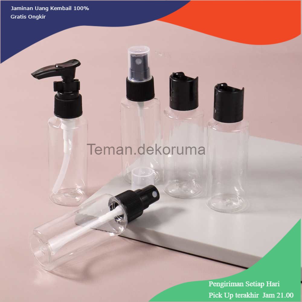 TD - TRV BEIYIN Botol Travel Size Liquid Bottle Pack 5 PCS - 1715