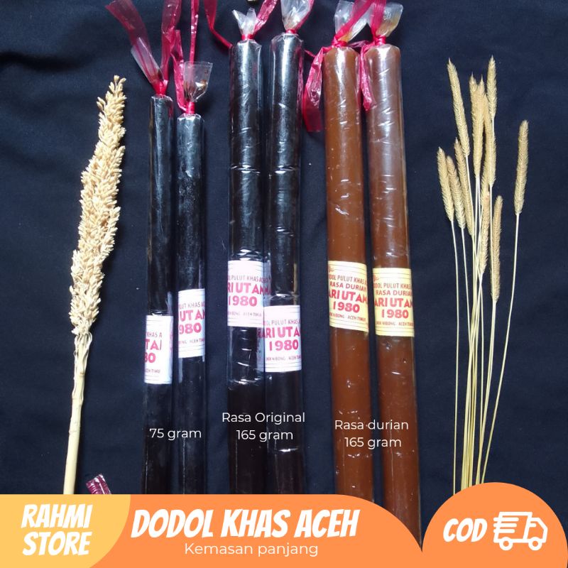 

(COD) DODOL KHAS ACEH | DODOL PULUT HITAM PANJANG | DODOL RASA DURIAN LEGIT | ACEH