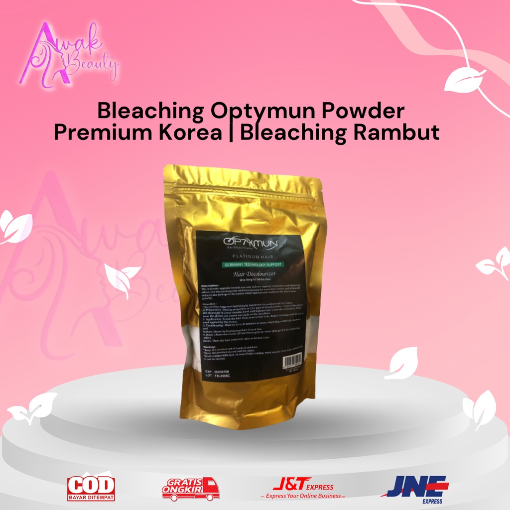 Bleaching Optymun Powder Premium Korea | Bleaching Rambut