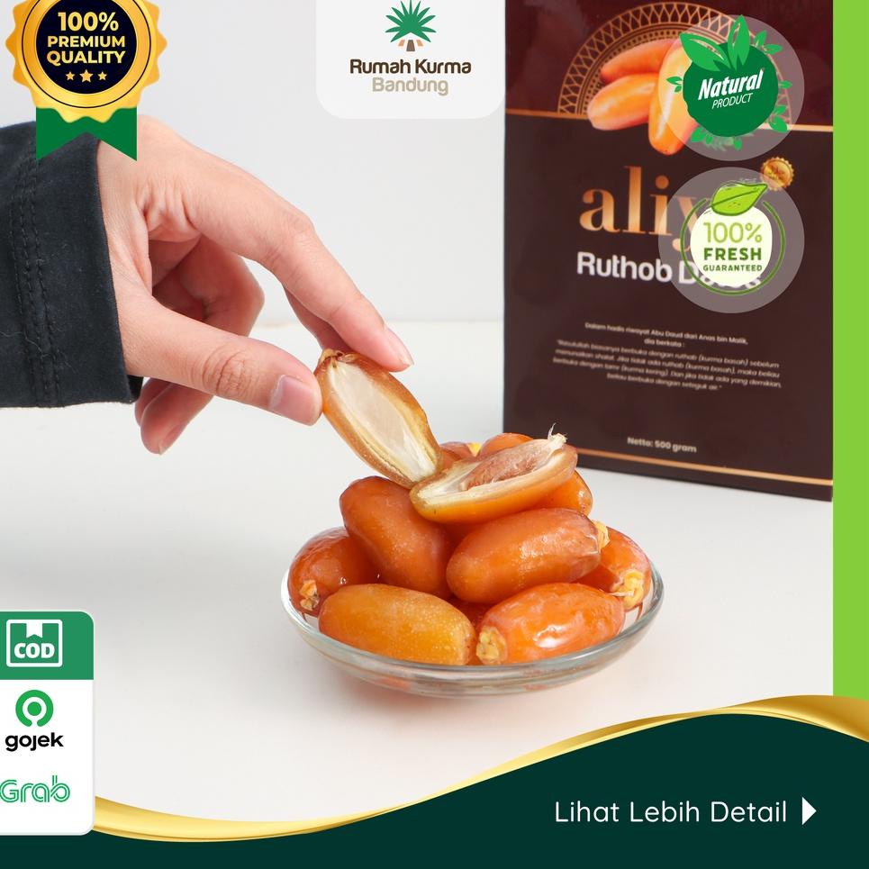 

ⅎ KURMA RUTHOB PREMIUM ALIYA 500 GRAM ORIGINAL / KURMA RUTHAB / KURMA BASAH ۩