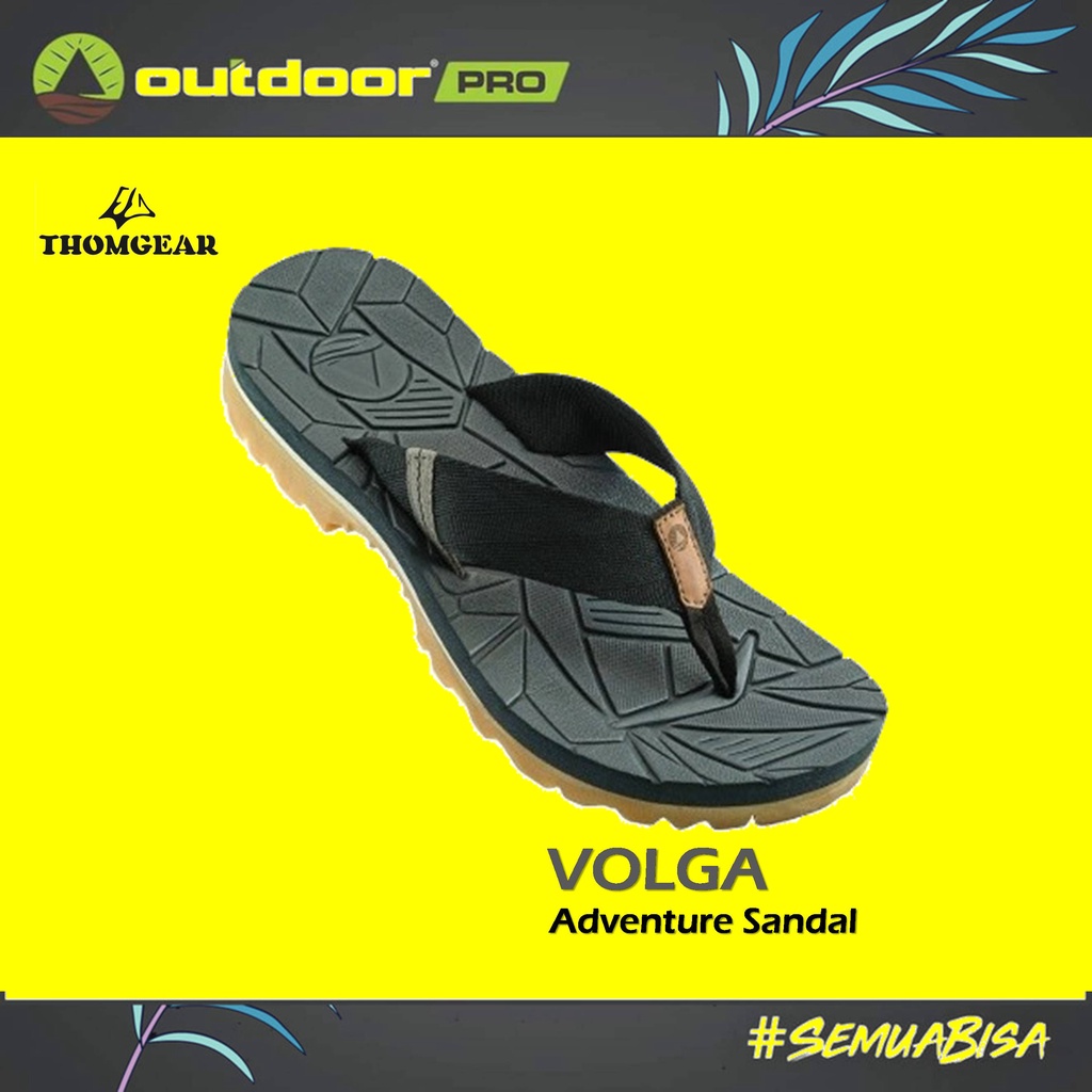 Thomgear Sandal Gunung Volga Jx Outdoor Pro Sandal Jepit Gunung Original