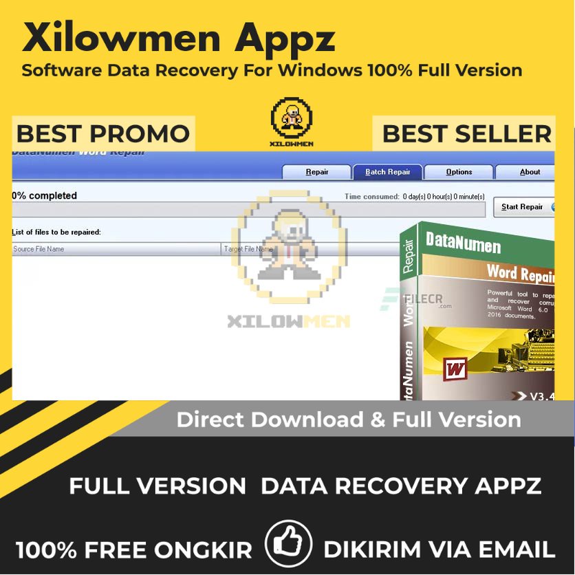 [Full Version] DataNumen Word Repair Pro Lifetime Data Recovery WIN OS