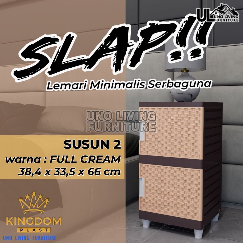 KINGDOM SLAP!! LEMARI PAKAIAN MINIMALIS KINGDOM SLAP SUSUN LEMARI PLASTIK LEMARI PINTU SWING LEMARI BAJU LEMARI ROTAN 12.12