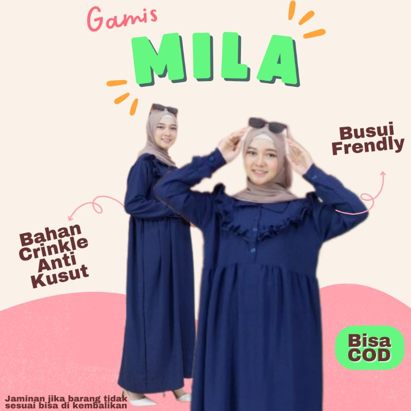 Gamis Terbaru 2023 Crinkle Airflow Baju Gamis Remaja Kekinian Baju Lebaran Wanita 2023 Baju Muslim W