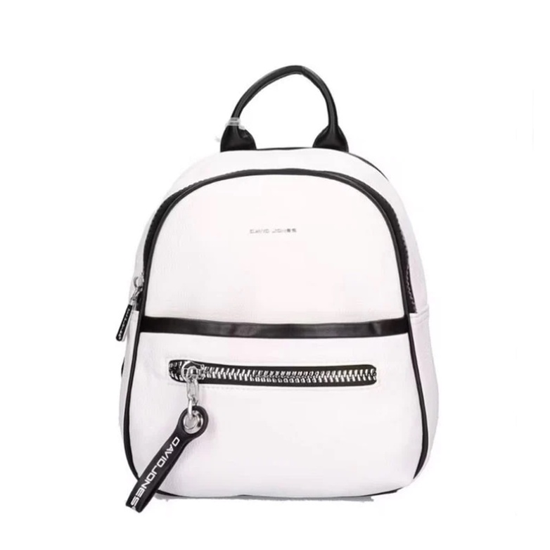 Tas Backpack Wanita Branded David Jones White