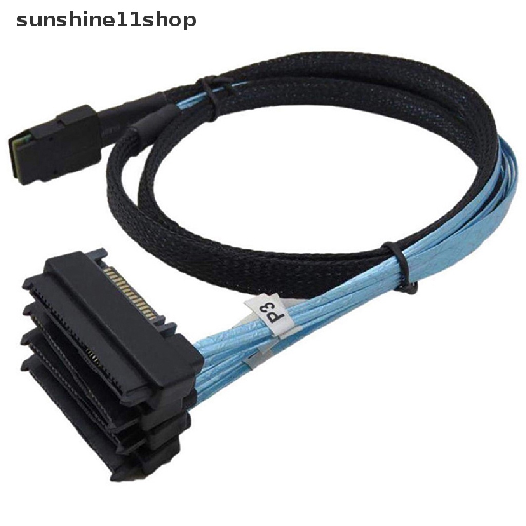 Sho Konektor Kabel Mini 4s Hardisk 36-Pin SFF-8087 Ke 4stek 29-Pin SFF-8482 N