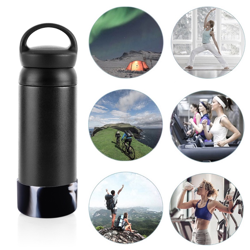 9 cm Silikon Anti Slip Penutup Botol Air Peredam Panas Penutup Bawah Termos Tatakan Gelas Cangkir Bawah Pelindung Lengan Aksesoris Botol
