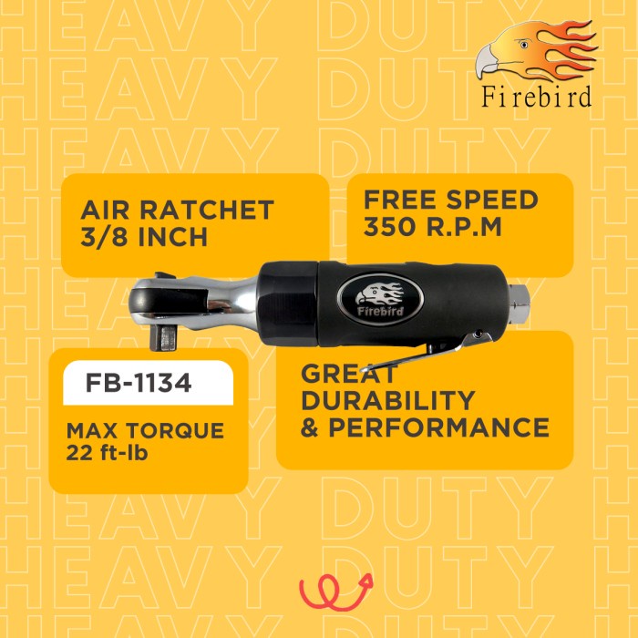 FIREBIRD Air Ratchet 3/8" FB-1134