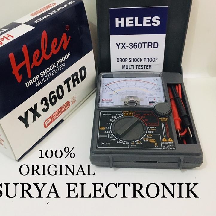 ❅ Multitester / Multimeter HELES YX-360 TRD Original ❉