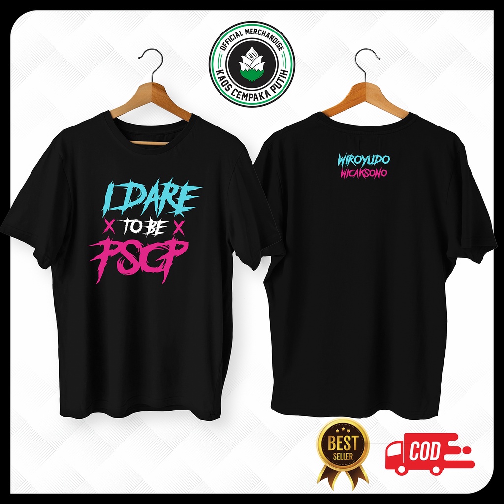 KAOS PSCP 144 - KAOS CEMPAKA PUTIH - KAOS PSCP SIMPEL