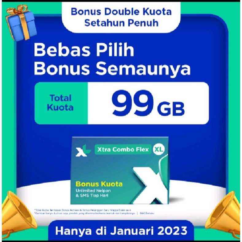 KARTU PERDANA COMBO FLEX XL