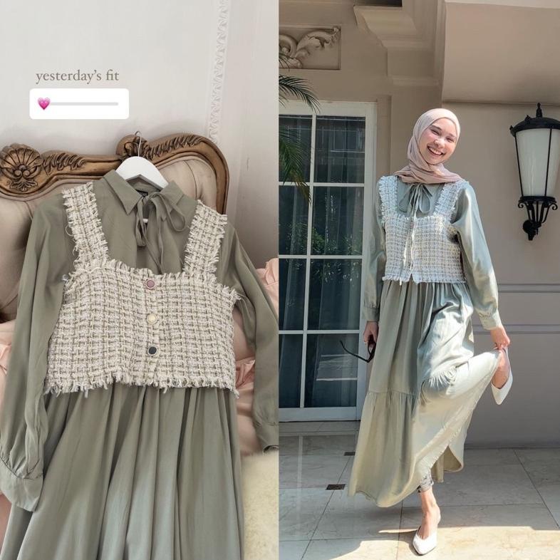 ☈5j Laris roe plain dress J88 ✫