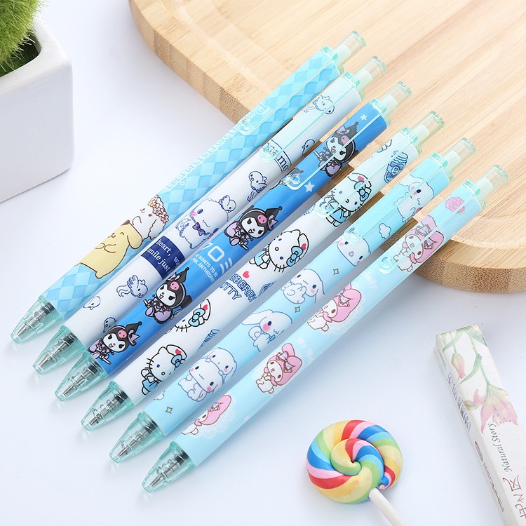 

Gannise 6pcs Pena Pulpen Pen Set Cetek Cetekan Mekanik GN-ST0301