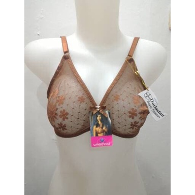 Sapphire Sister Bh Bra Sister Balon Transparan Tanpa Kawat Busa Orisinil / Sapphire Sister Bra Balon Semi Transparan BH Tidur