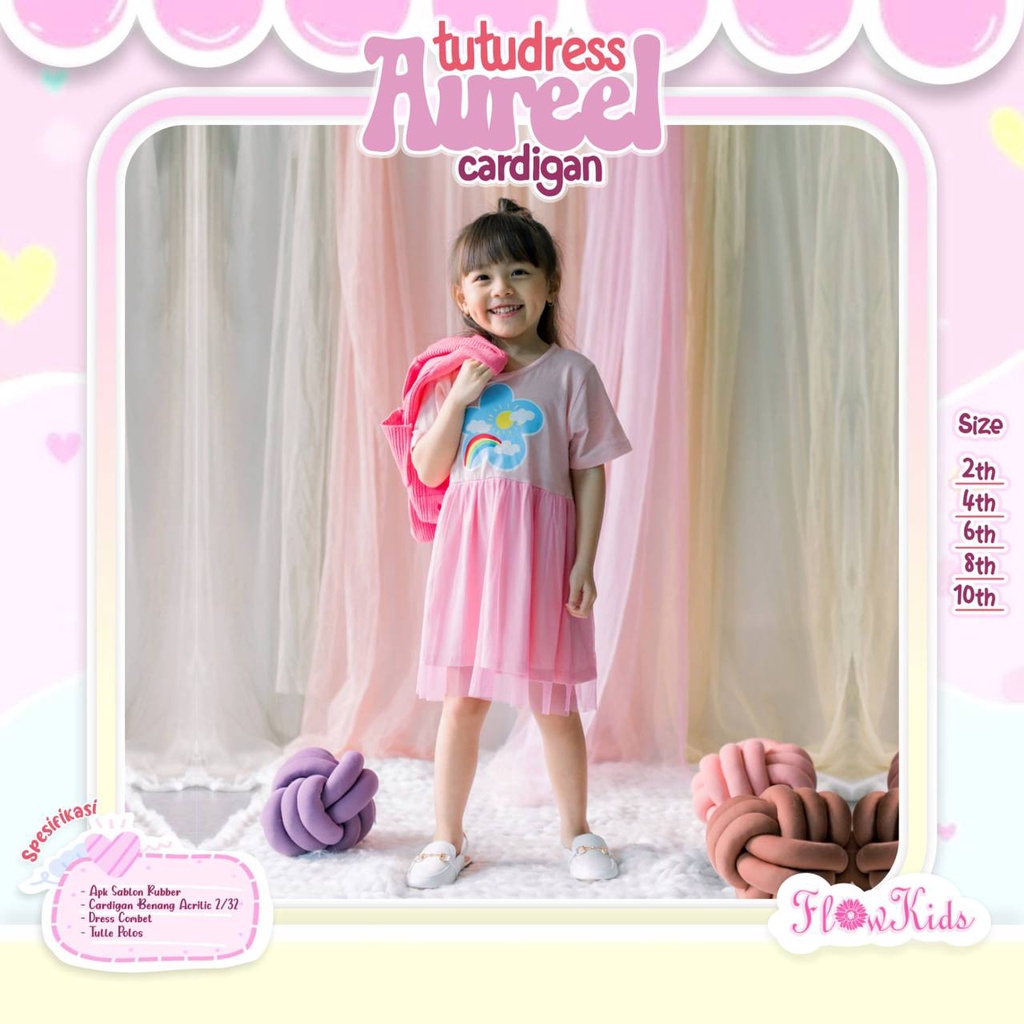 Tutudress Aureell Cardigan by Flowkids