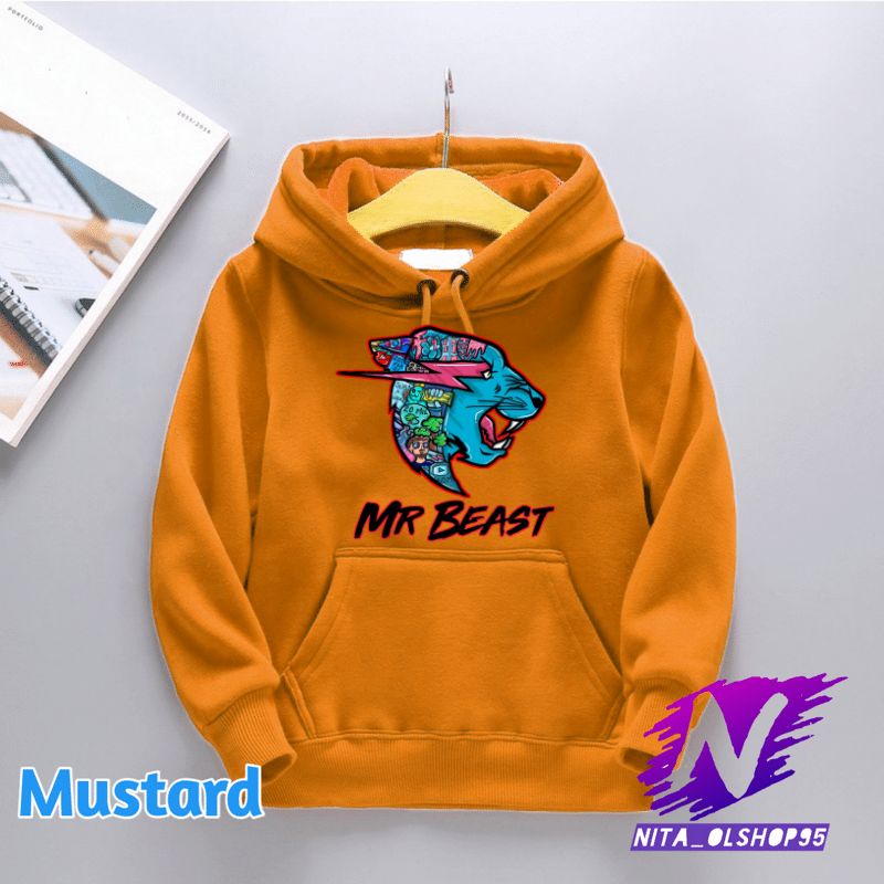 hoodie anak mr beast