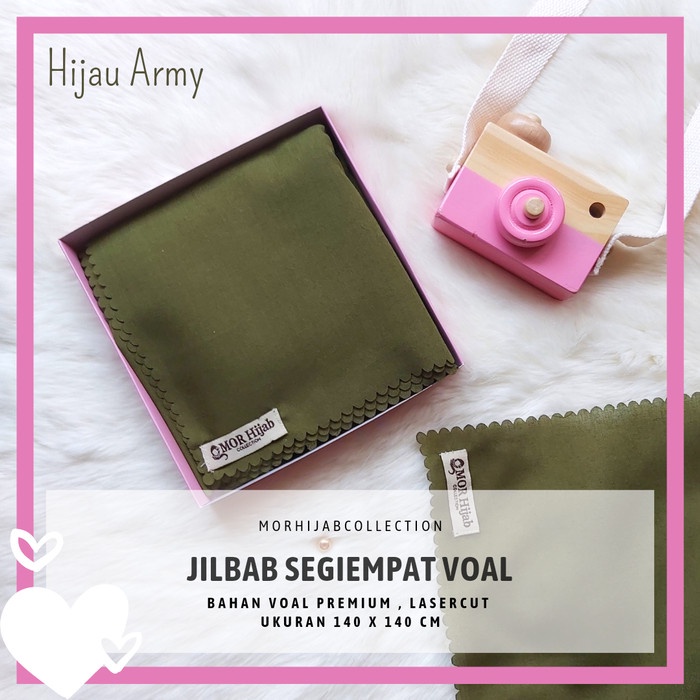 

(COD) Paket Hampers Sajadah Travel Jilbab Gift Wisuda Parcel Lebaran - Army, Happy Wedding