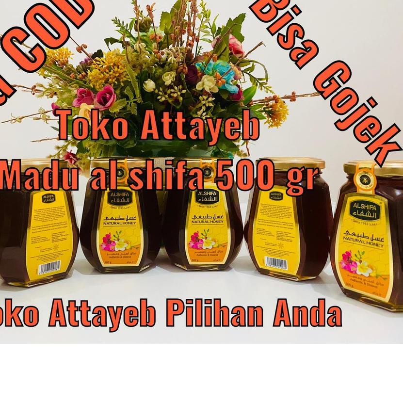 

☇ Al Shifa 500gr Natural Honey asli 100% Impor dari Arab Saudi ♘
